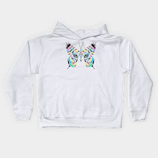 Tiger butterfly Kids Hoodie